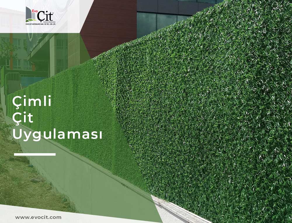 Evo Çit || Çimli Çit Uygulamamız