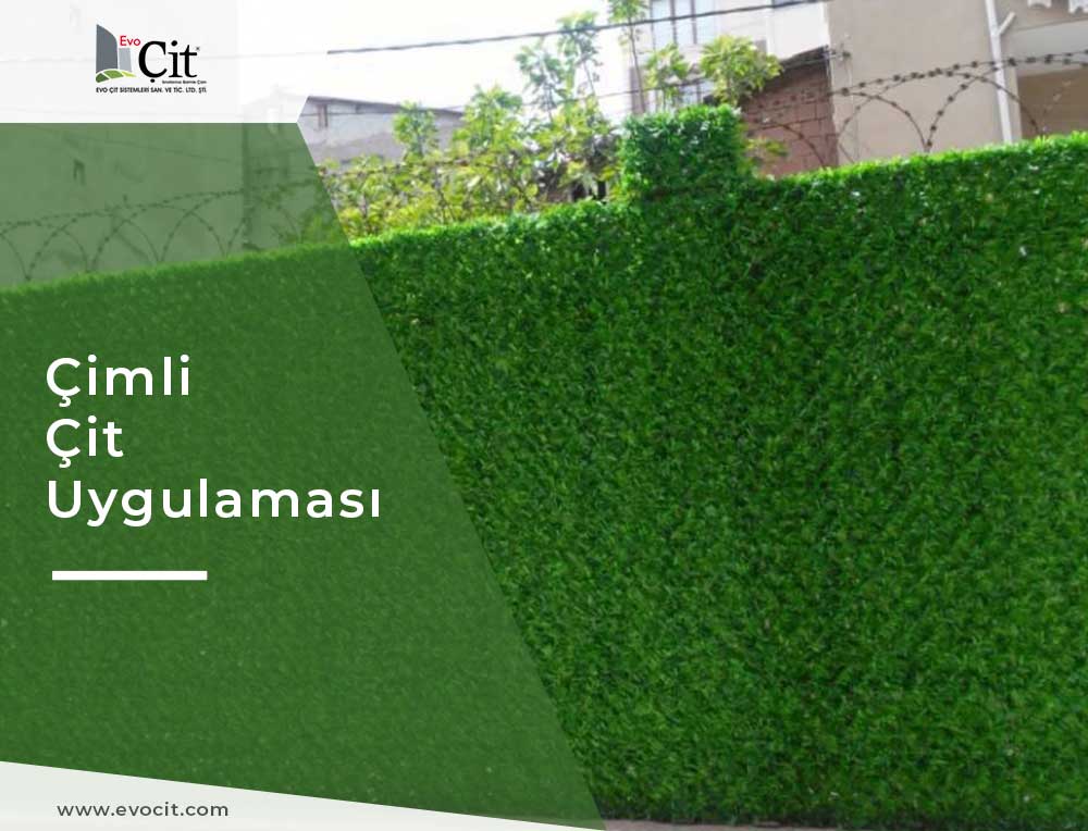 Evo Çit || Çimli Çit Uygulamamız
